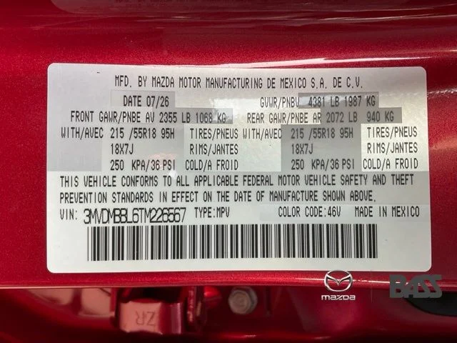 New 2026 Soul Red Crystal Metallic Mazda 2.5 S Select Sport AWD image 45