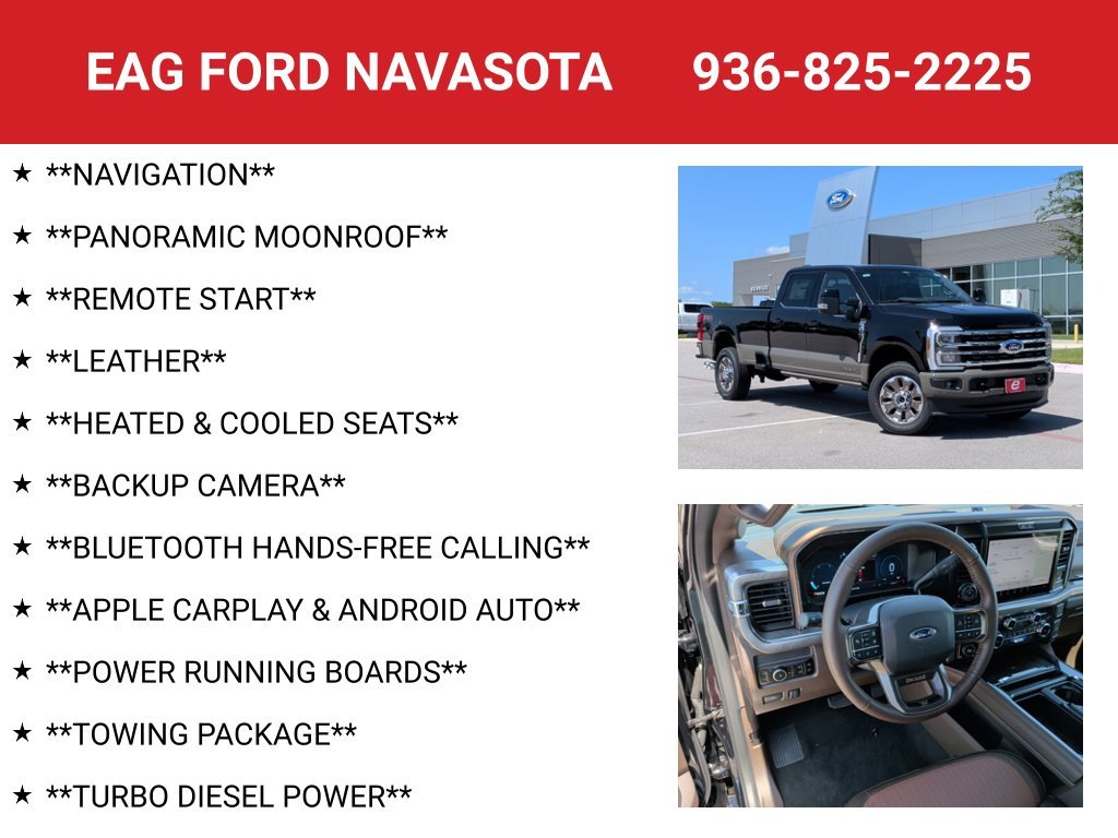 New 2026 Agate Black Metallic Ford F-350® King Ranch® image 4