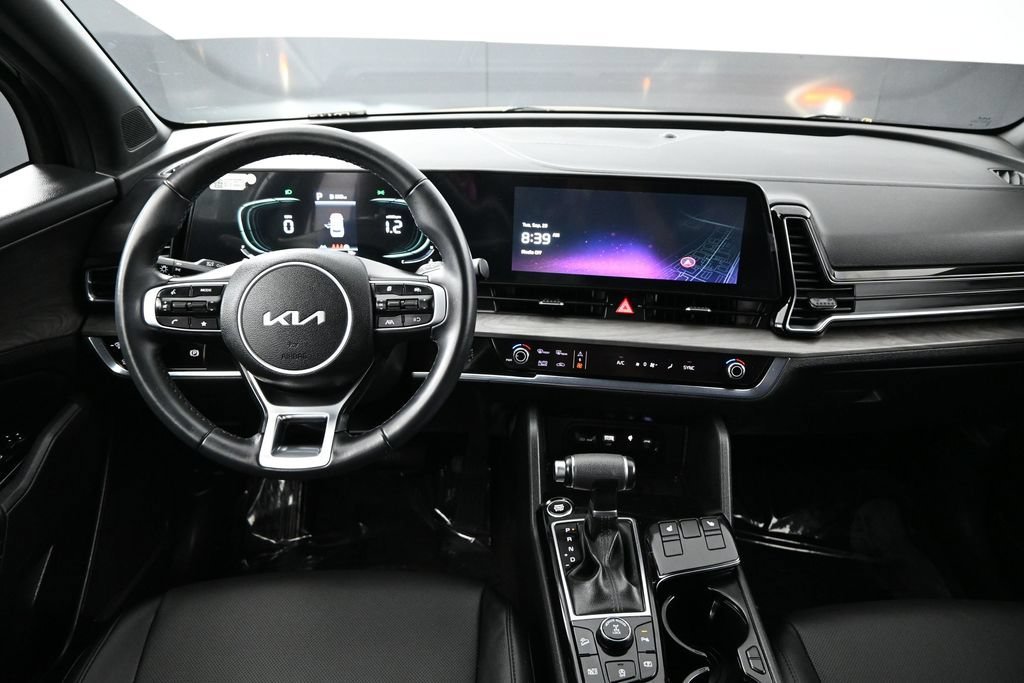 Used 2024 Ebony Black Kia X-Line image 12