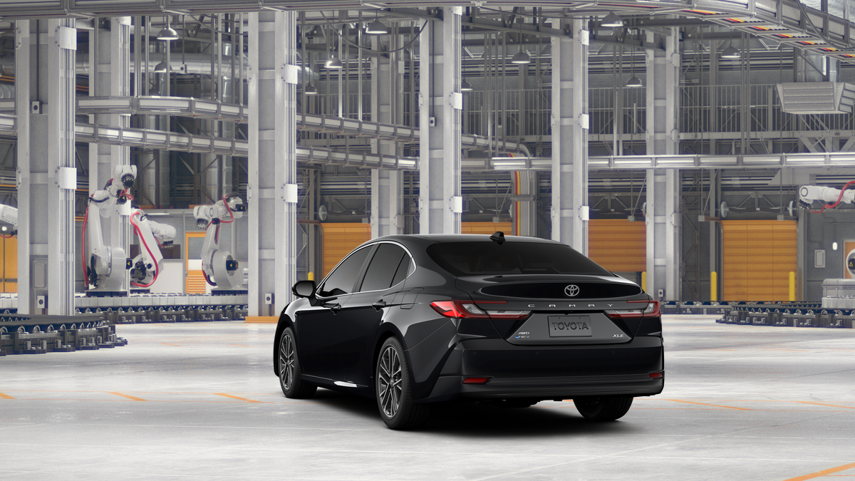 New 2026 Midnight Black Metallic Toyota XLE image 7