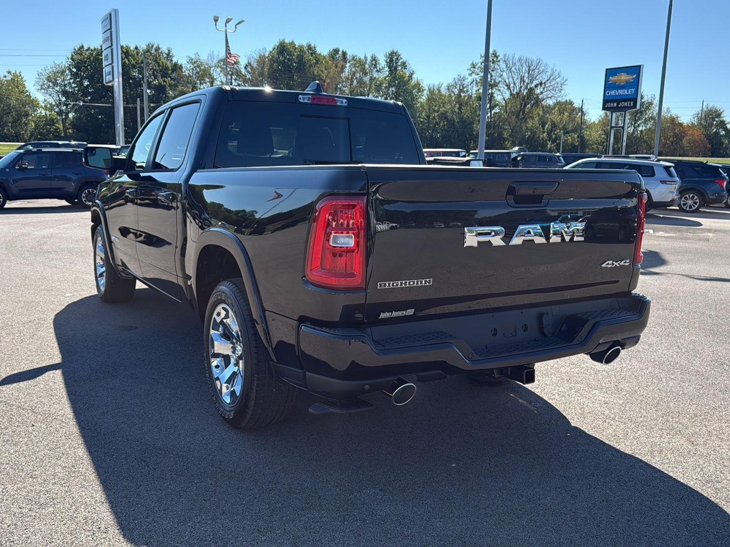 New 2026 Diamond Black Crystal Pearl-Coat Exterior Paint RAM Big Horn image 17