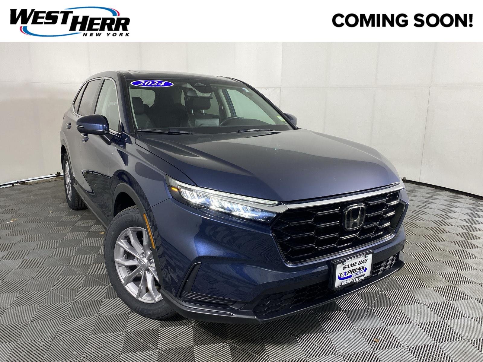 Used 2024 Canyon River Blue Metallic Honda EX image 1