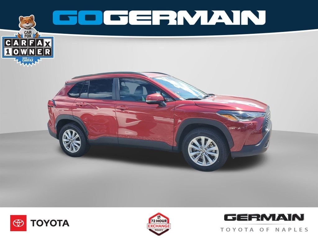 Used 2022 Red Toyota LE image 7