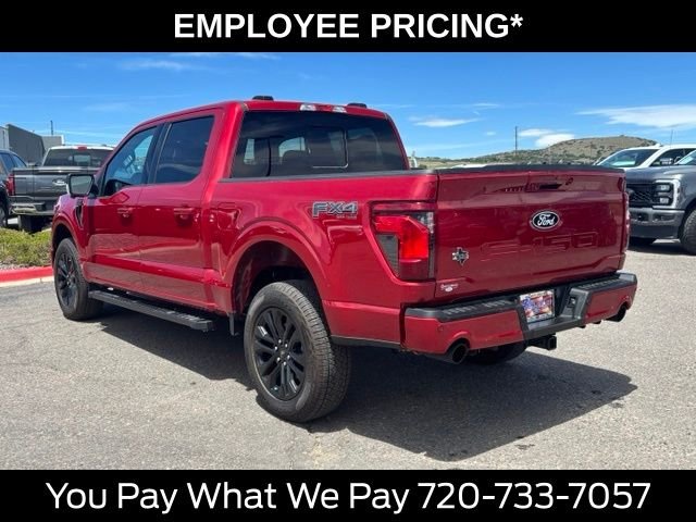 New 2025 Rapid Red Metallic Tinted Clearcoat Ford XLT image 3