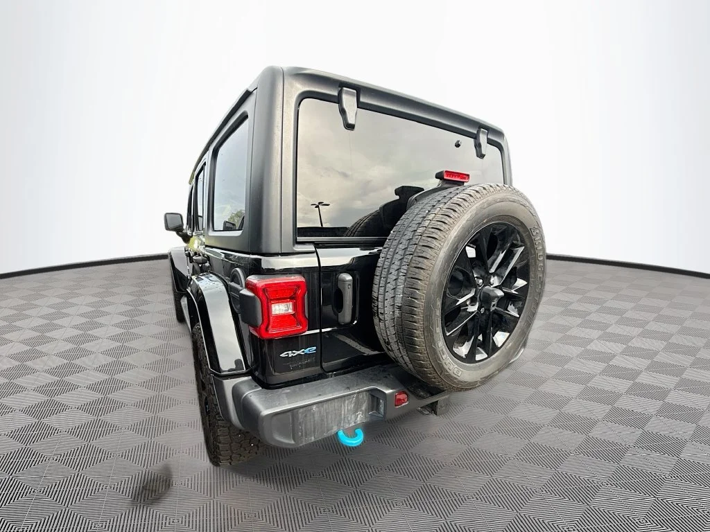 Used 2023 Black Jeep Sahara 4xe image 8