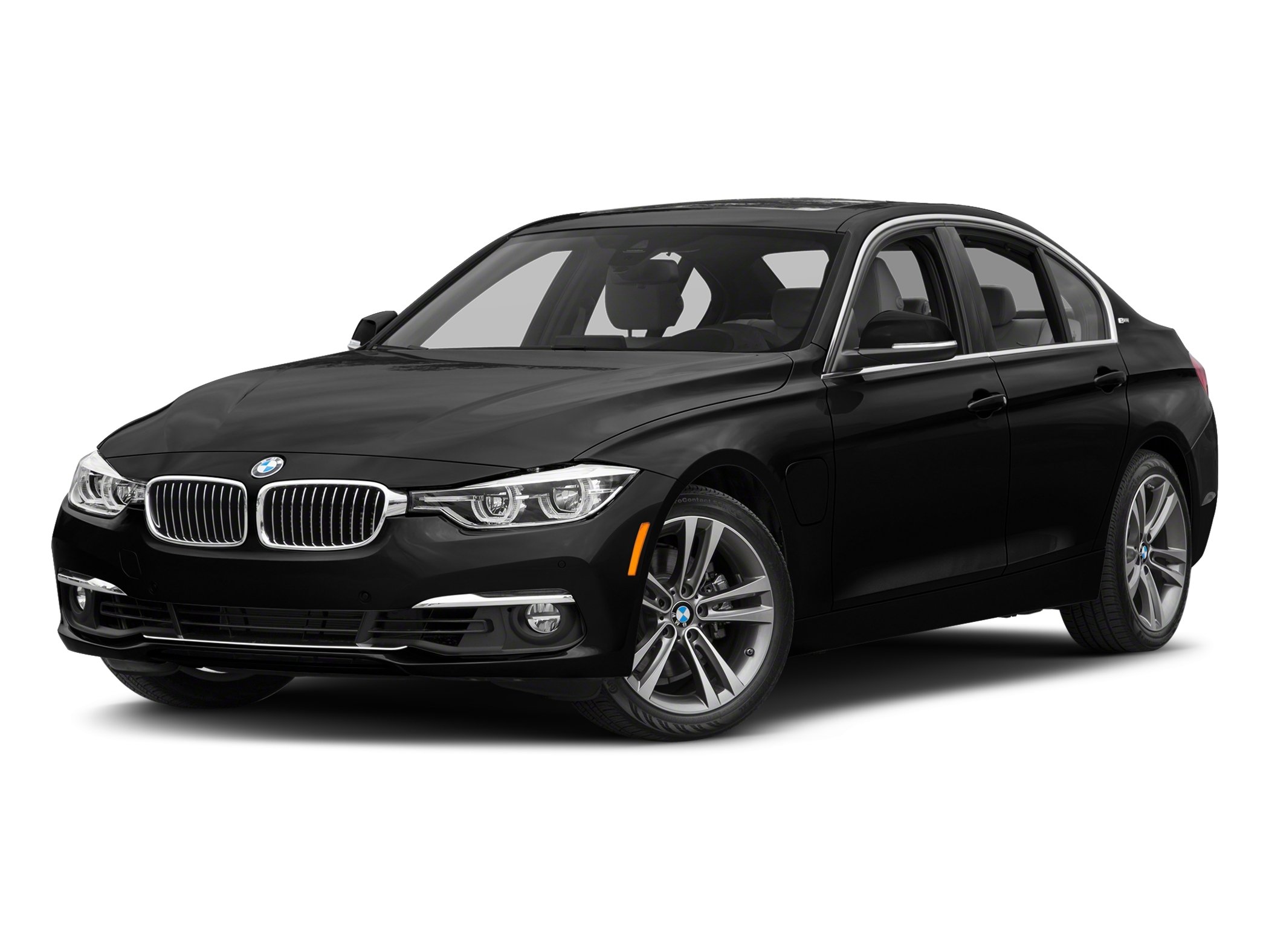 Used 2018 Black Sapphire Metallic BMW 330e iPerformance image 1