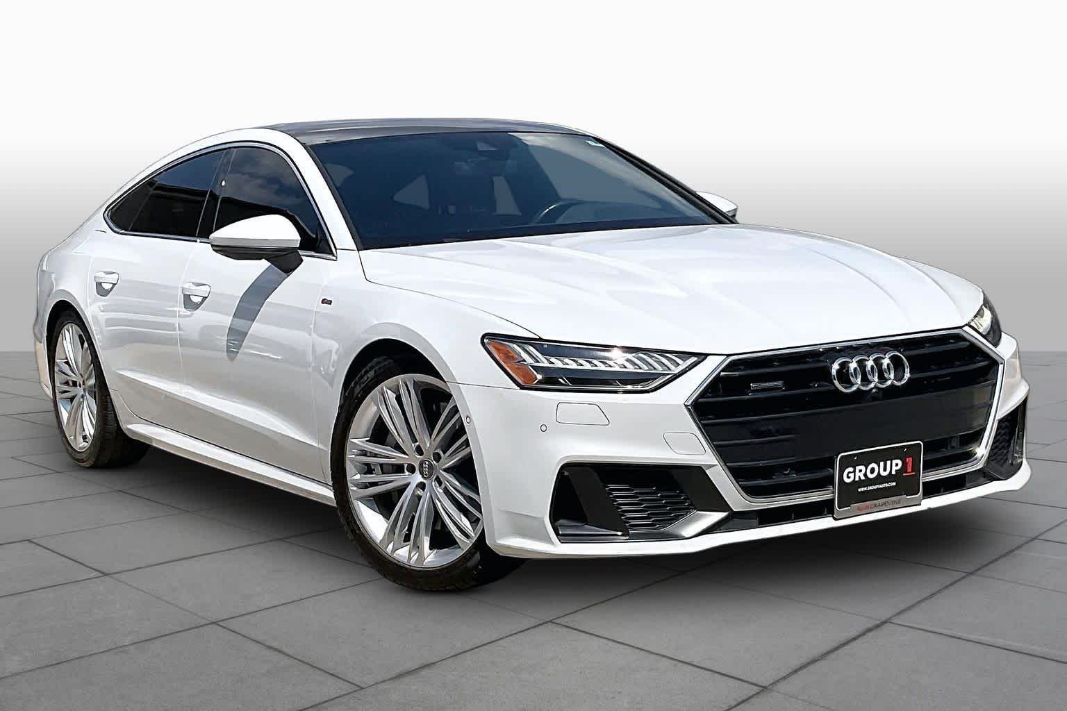 Used 2019 WHITE Audi Premium Plus image 3
