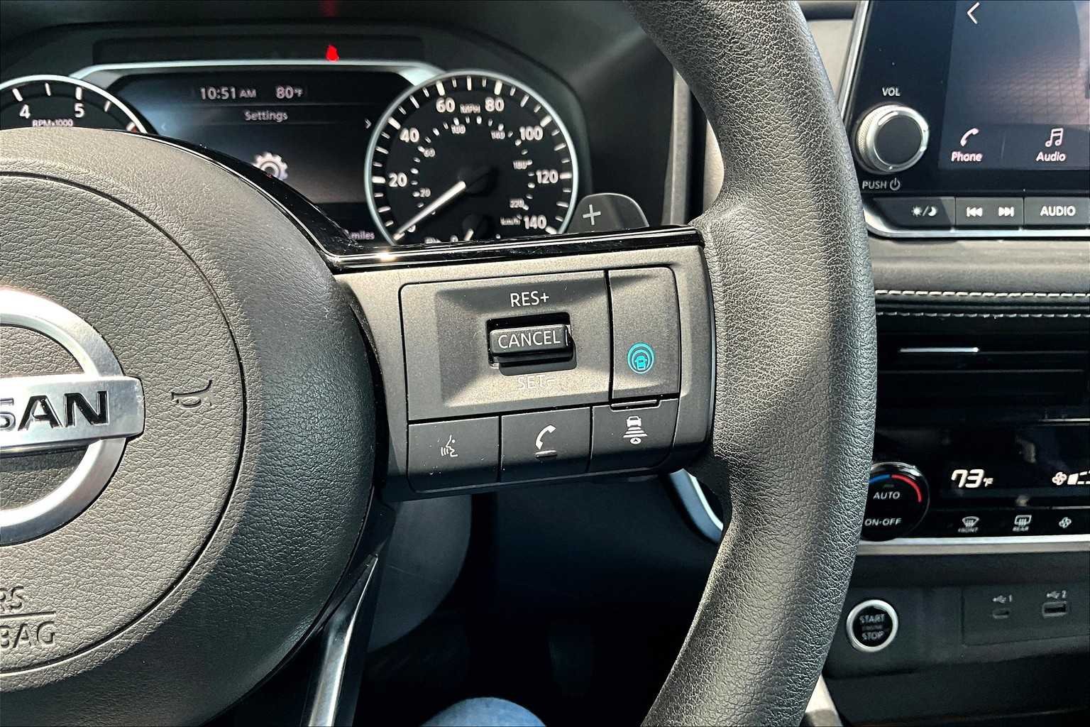 Used 2021 Gun Metallic Nissan SV image 24