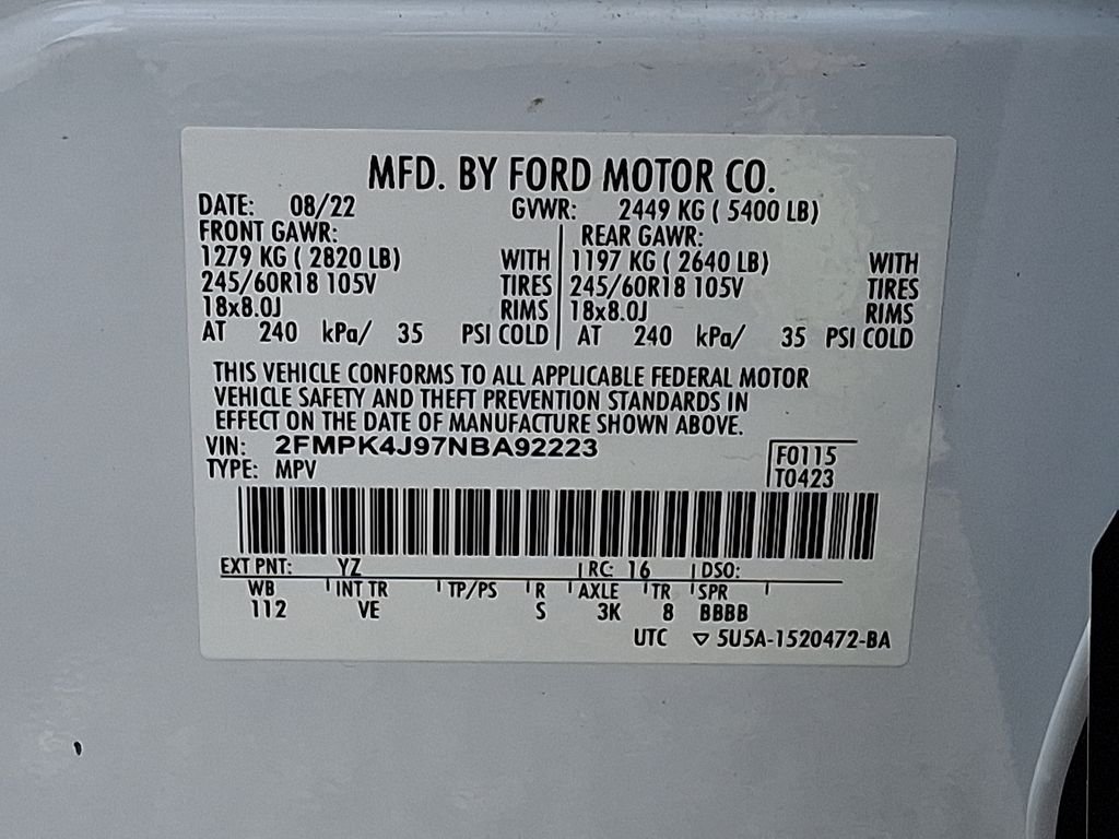 Used 2022  Ford SEL image 26