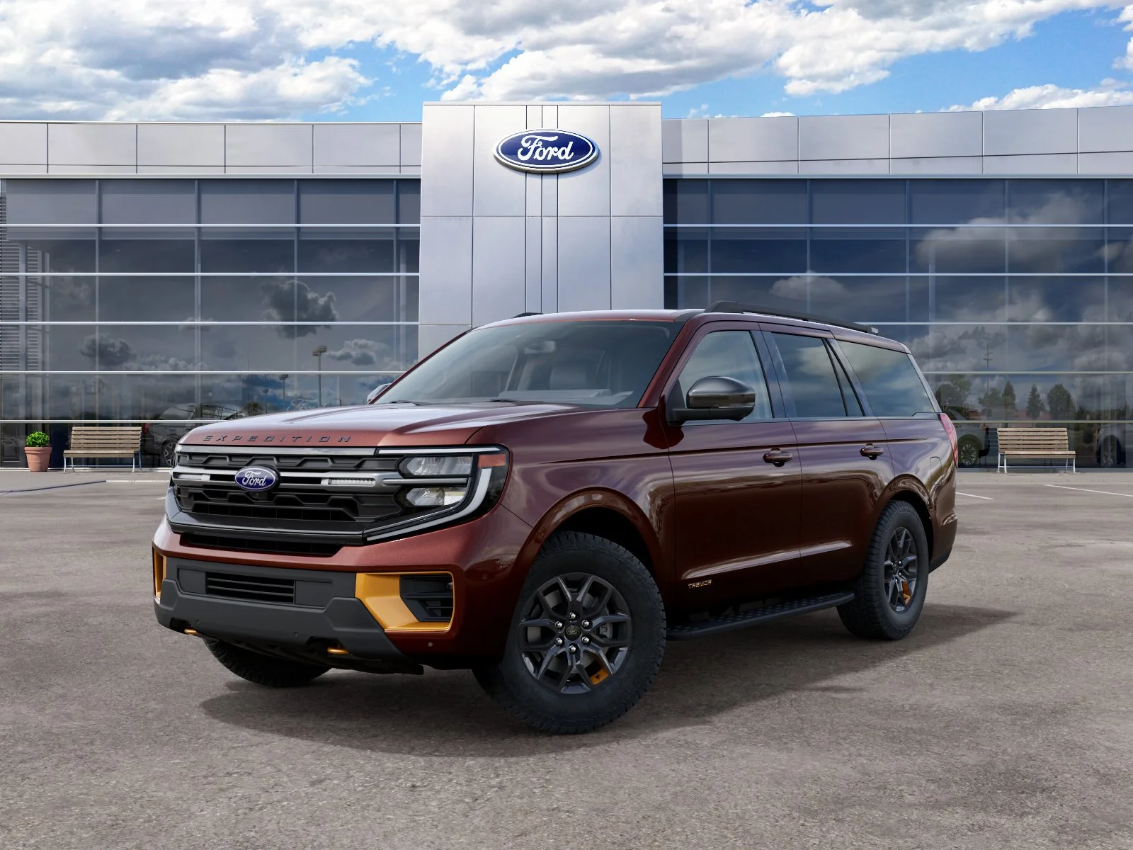 New 2027 Bronze Fire Metallic Tinted Clearcoat Ford Tremor image 27
