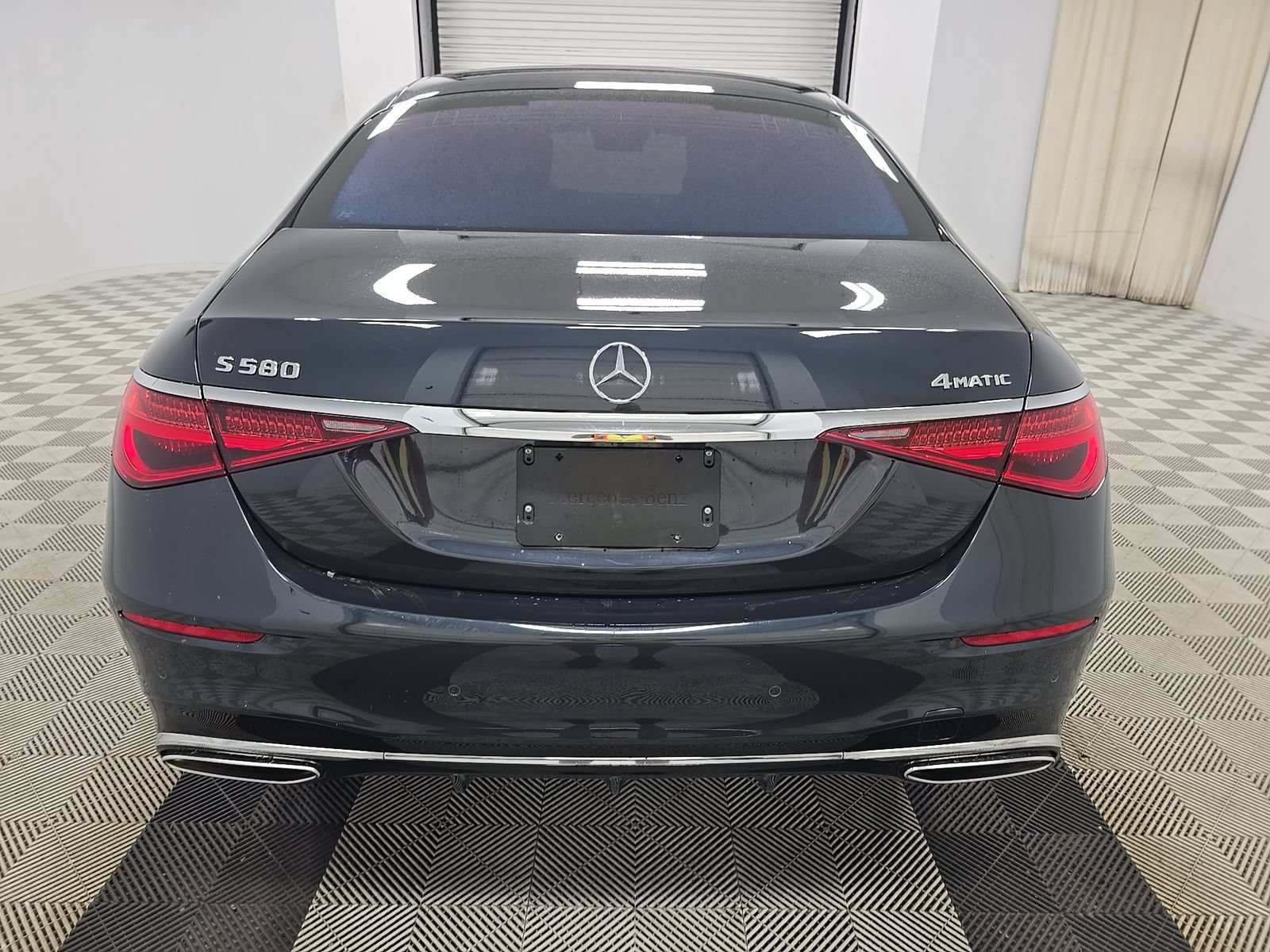 Certified Used 2021 Anthracite Blue Metallic Mercedes-Benz S 580 image 5