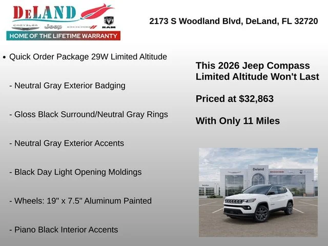 New 2026 Bright White Clear-Coat Exterior Paint Jeep Limited image 6