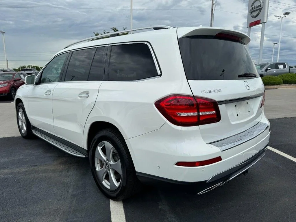 Used 2017 designo Diamond White Metallic Mercedes-Benz GLS 450 image 5