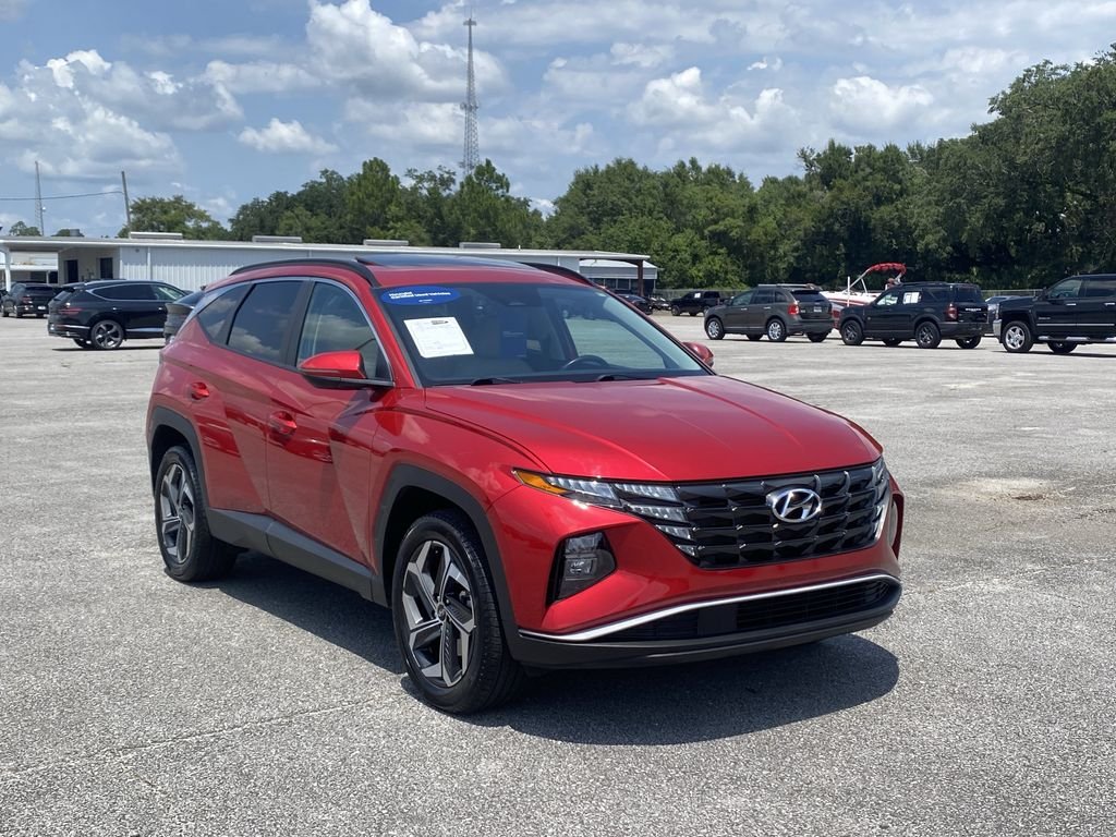 Certified Used 2023 Calypso Red Hyundai SEL image 2