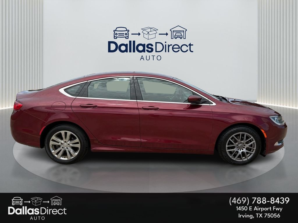 Used 2015 Velvet Red Pearlcoat Chrysler Limited image 5
