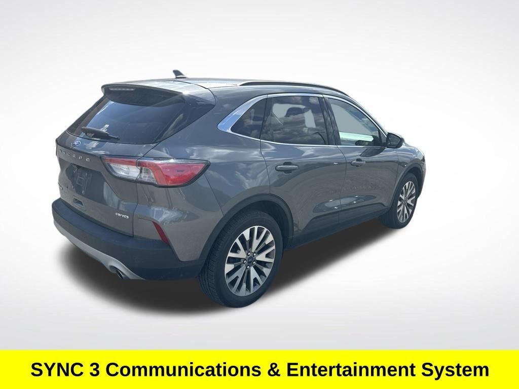 Certified Used 2022 Gray Metallic Ford Titanium image 5