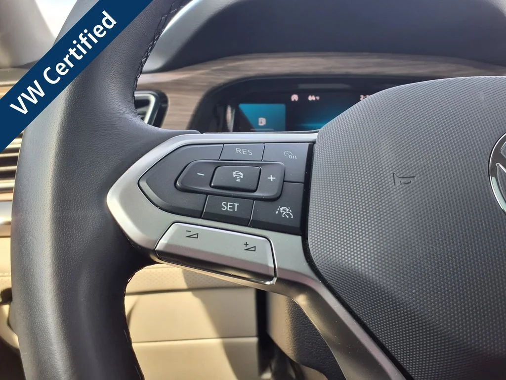 Certified Used 2025 Mountain Lake Blue Metallic Volkswagen 2.0T SEL Premium R-Line image 13