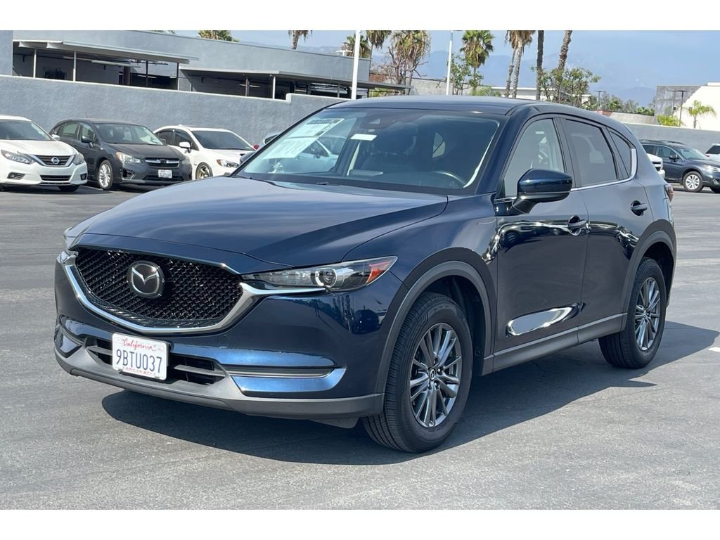 Used 2019 Deep Crystal Blue Mica Mazda Touring image 2