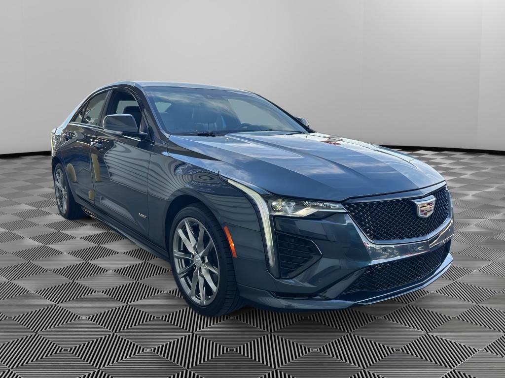 Used 2022 Shadow Metallic Cadillac V-Series image 3