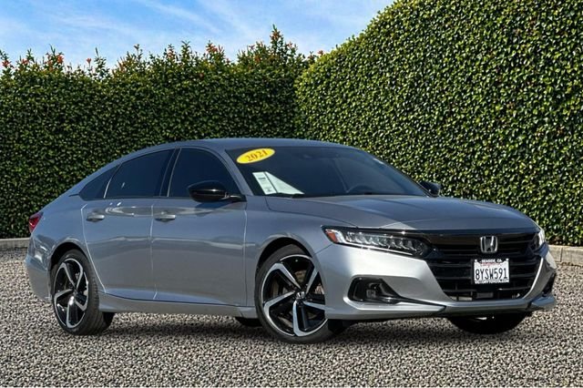 Used 2021 Honda Accord Sport with VIN 1HGCV1F32MA122690 for sale in Seaside, CA
