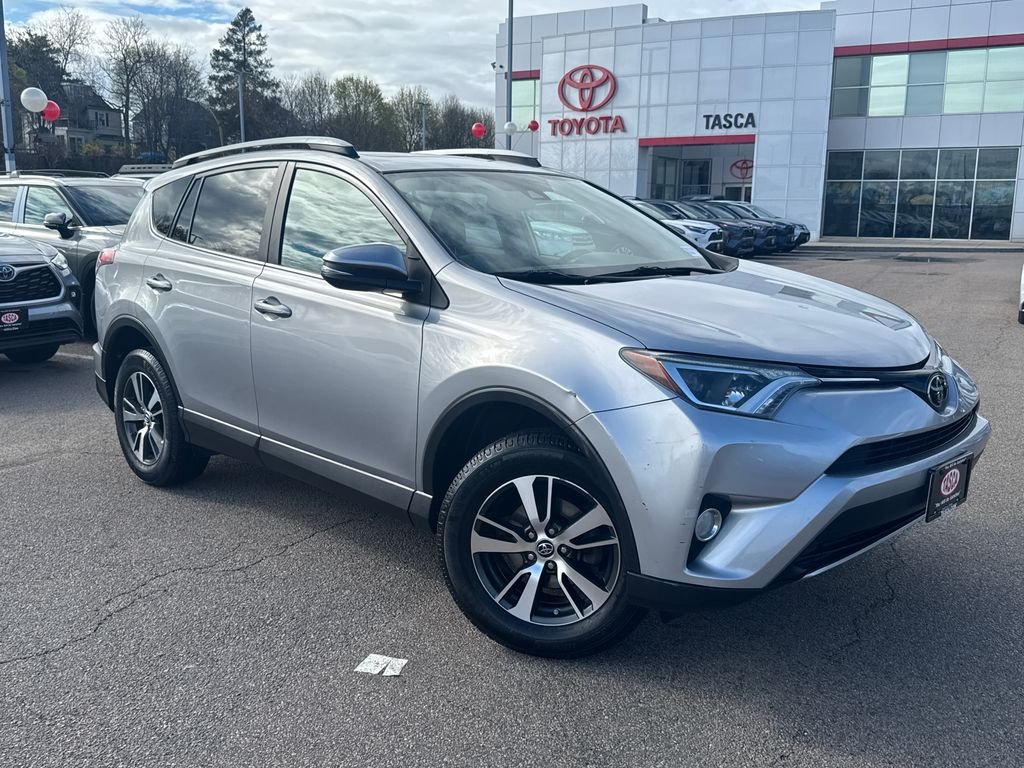 Silver 2017 Toyota RAV4 XLE AWD SUV / Crossover All-Wheel Drive