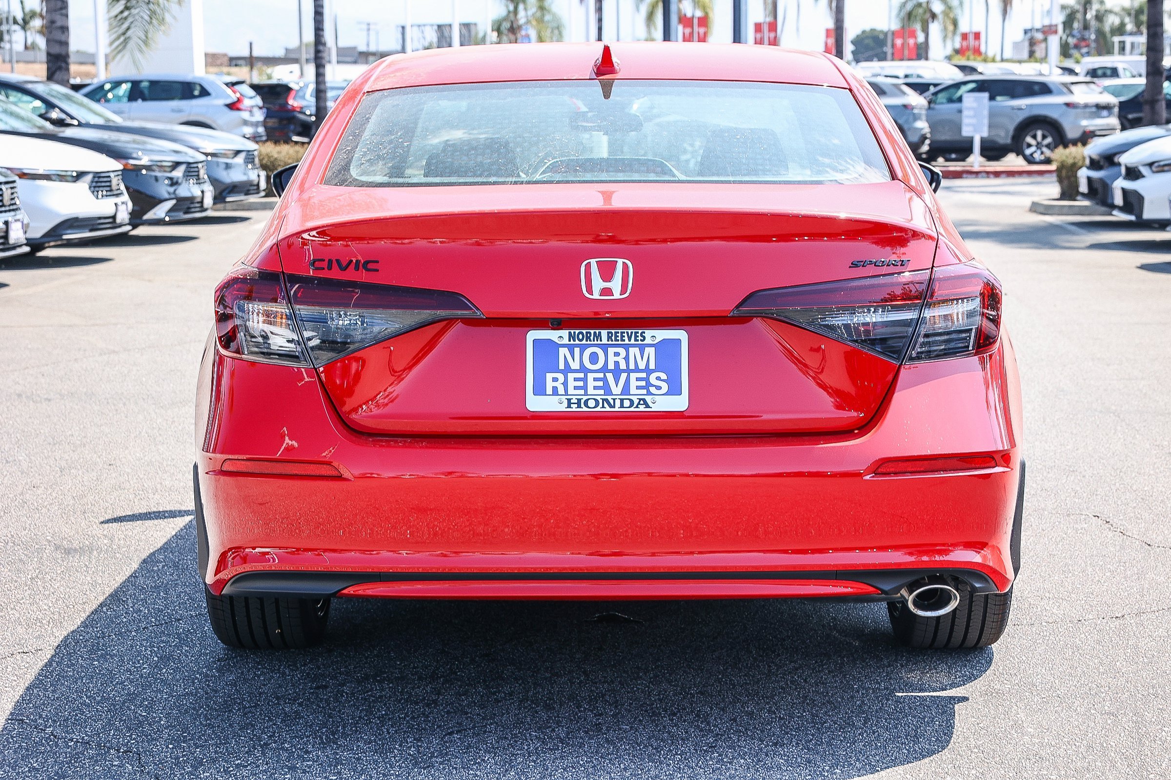 New 2026 Rallye Red Honda Sport CVT image 5