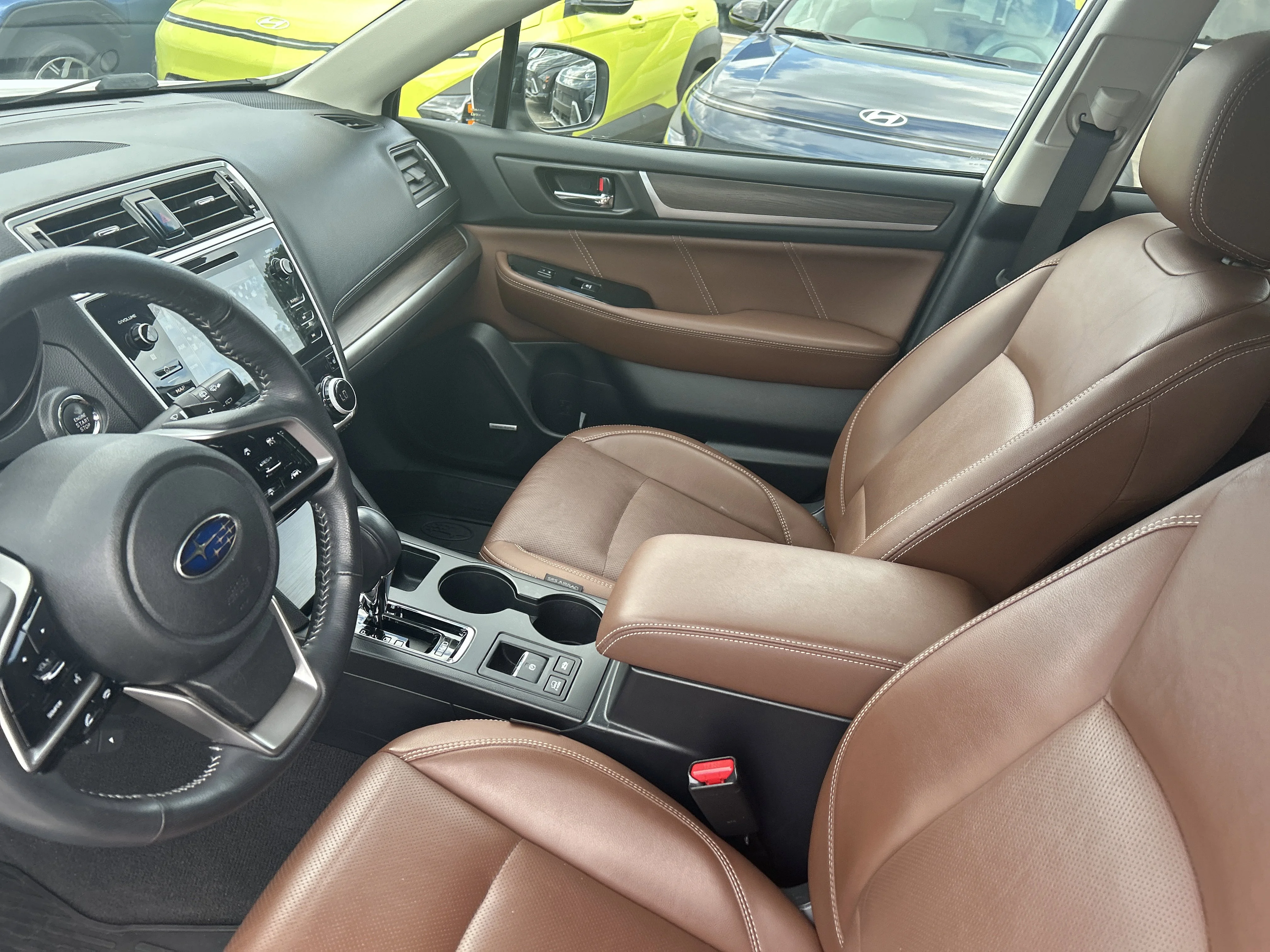 Used 2018 Crystal White Pearl Subaru Touring image 15