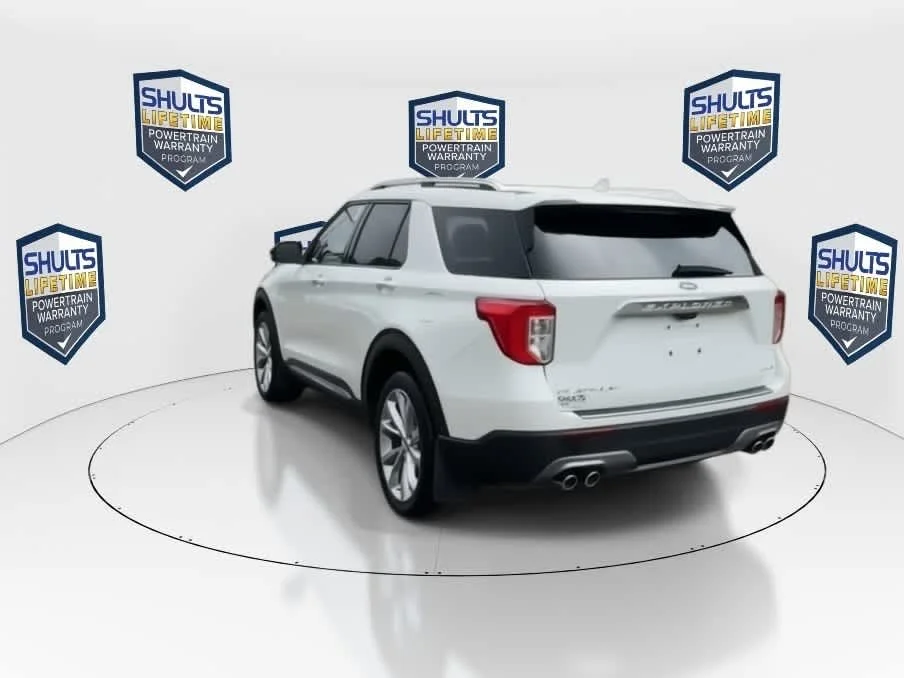 Used 2023 Star White Metallic Tri-Coat Ford Platinum image 7