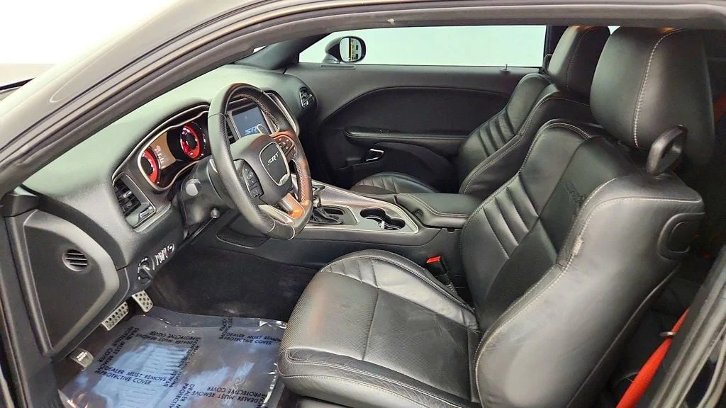 Used 2017 Pitch Black Clearcoat Dodge SRT Hellcat Coupe w/ 8-Speed Automatic & Power Sunroof image 13