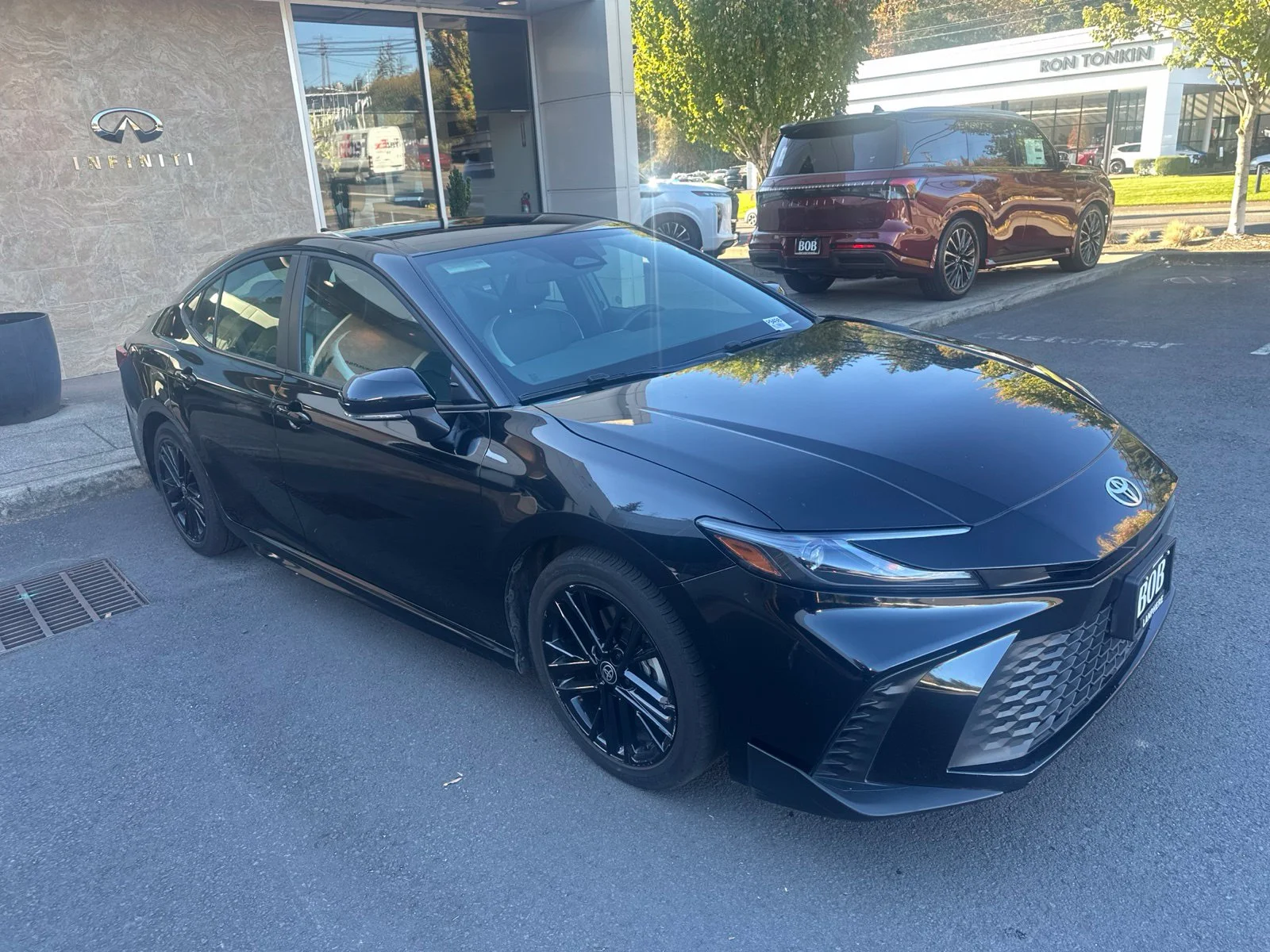 Used 2025 Black Toyota SE image 7