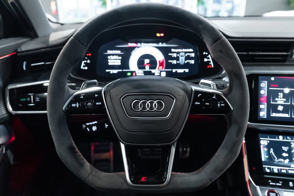 Used 2025 Grenadine Red Metallic Audi 4.0T image 5