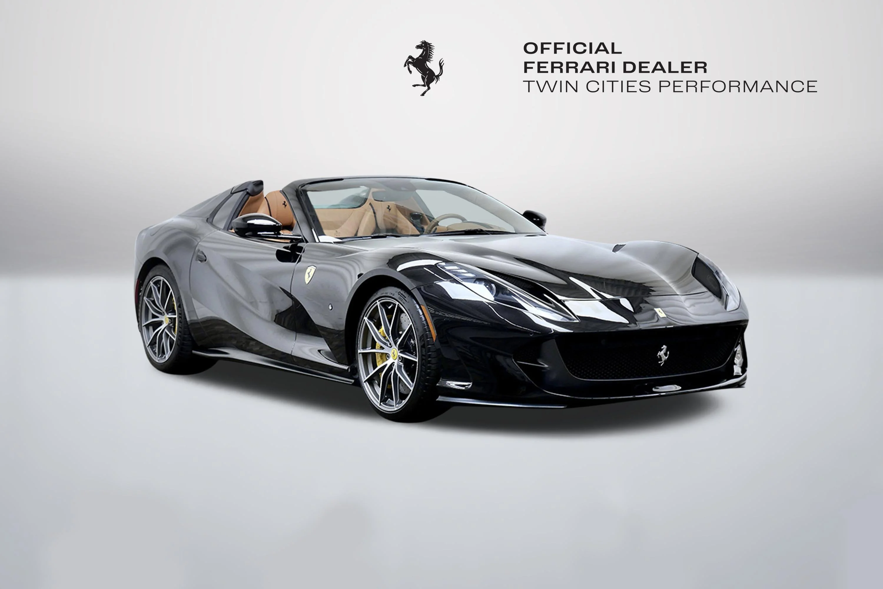 Certified Used 2022 Nero Daytona Metallic Ferrari Base image 10