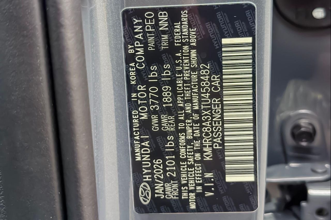 New 2026 Gray Hyundai SEL w/Two-Tone Roof image 37