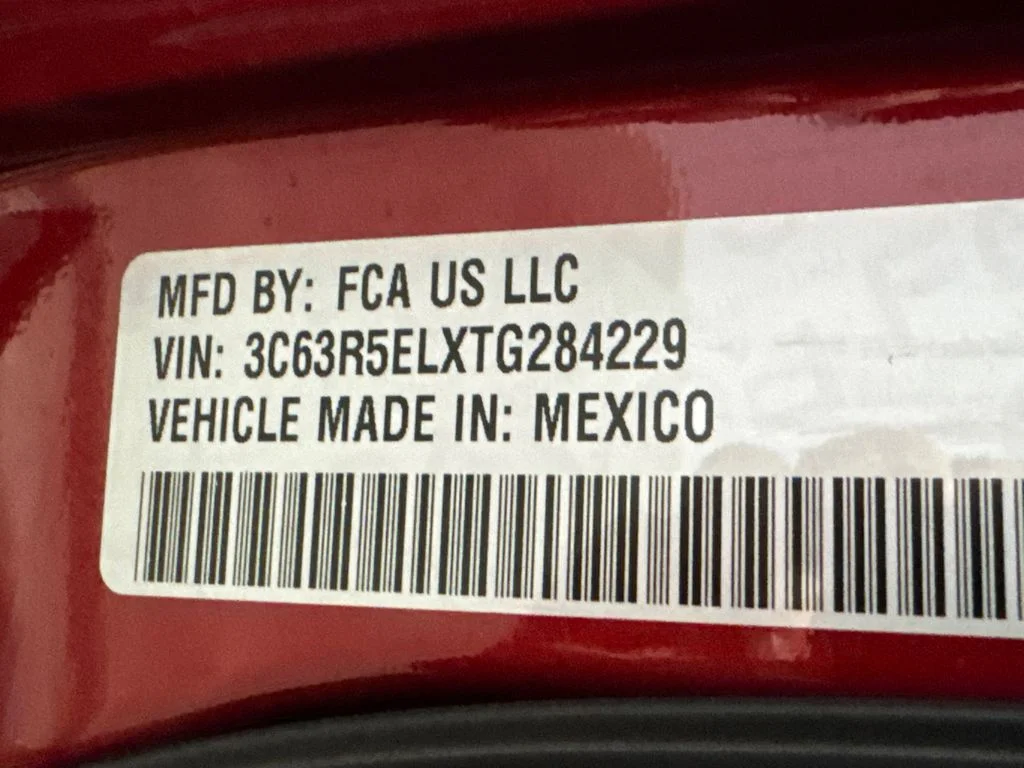 New 2026 Molten Red Pearl-Coat Exterior Paint RAM Rebel image 53
