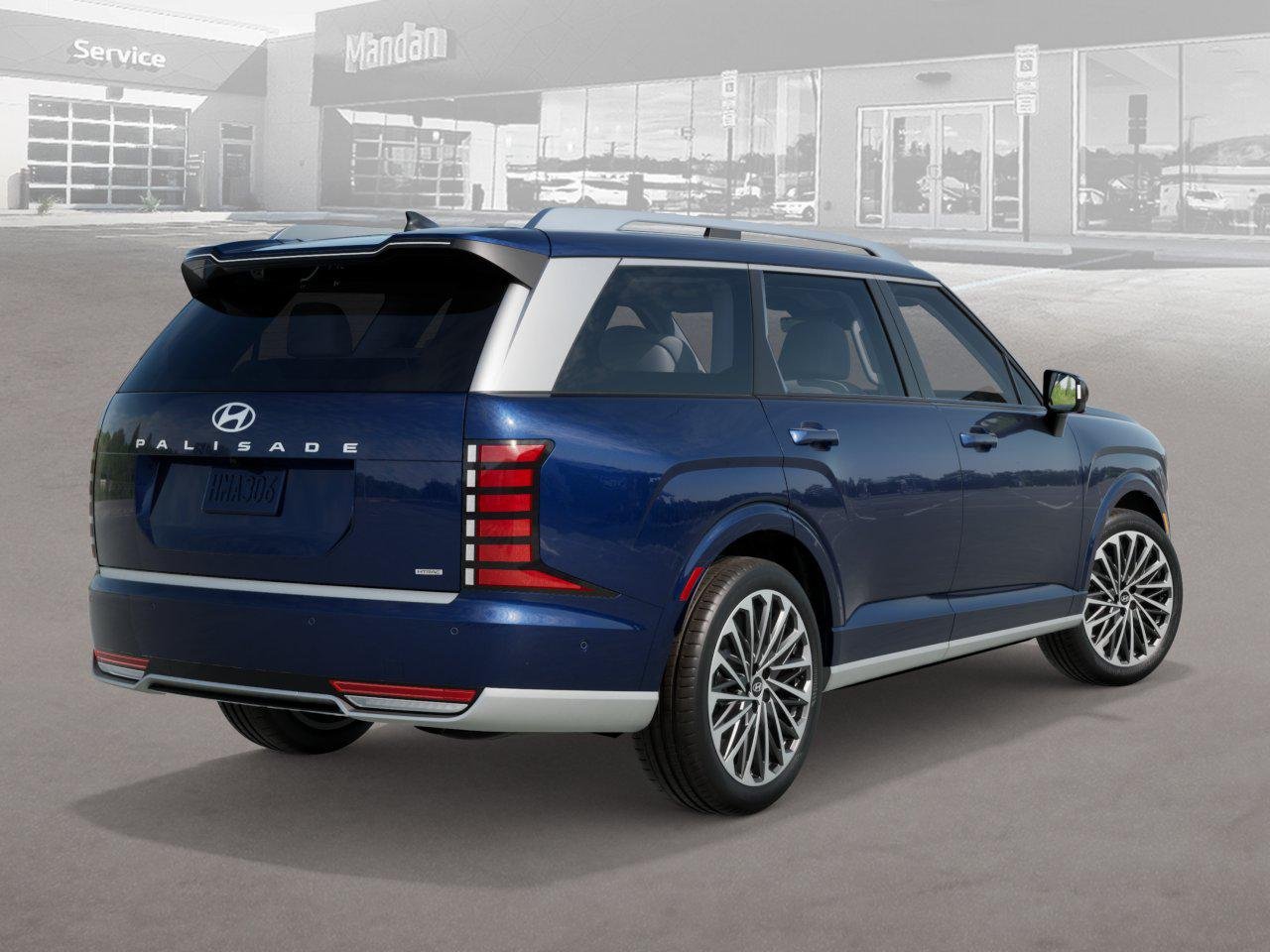 New 2027 Blue Hyundai Calligraphy AWD image 4