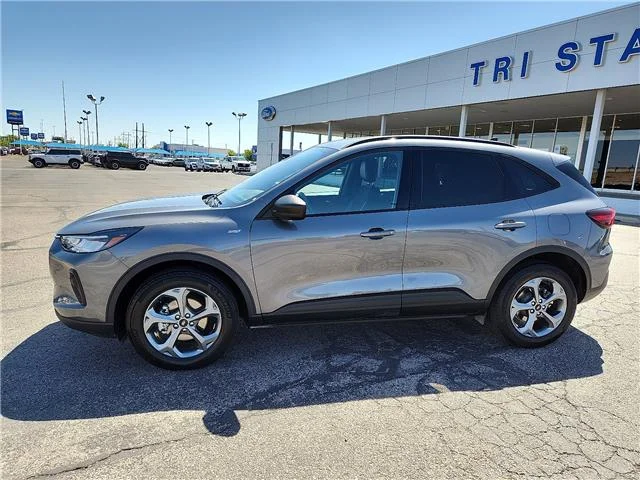 Used 2025 Carbonized Gray Metallic Ford ST-Line All-Wheel Drive image 2