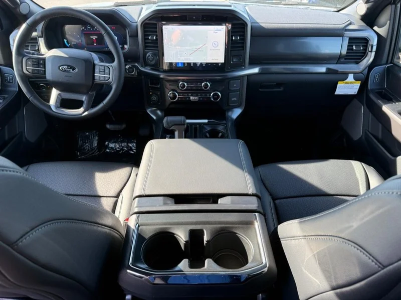 New 2026 Carbonized Gray Metallic Ford LARIAT 4WD SuperCrew 5.5