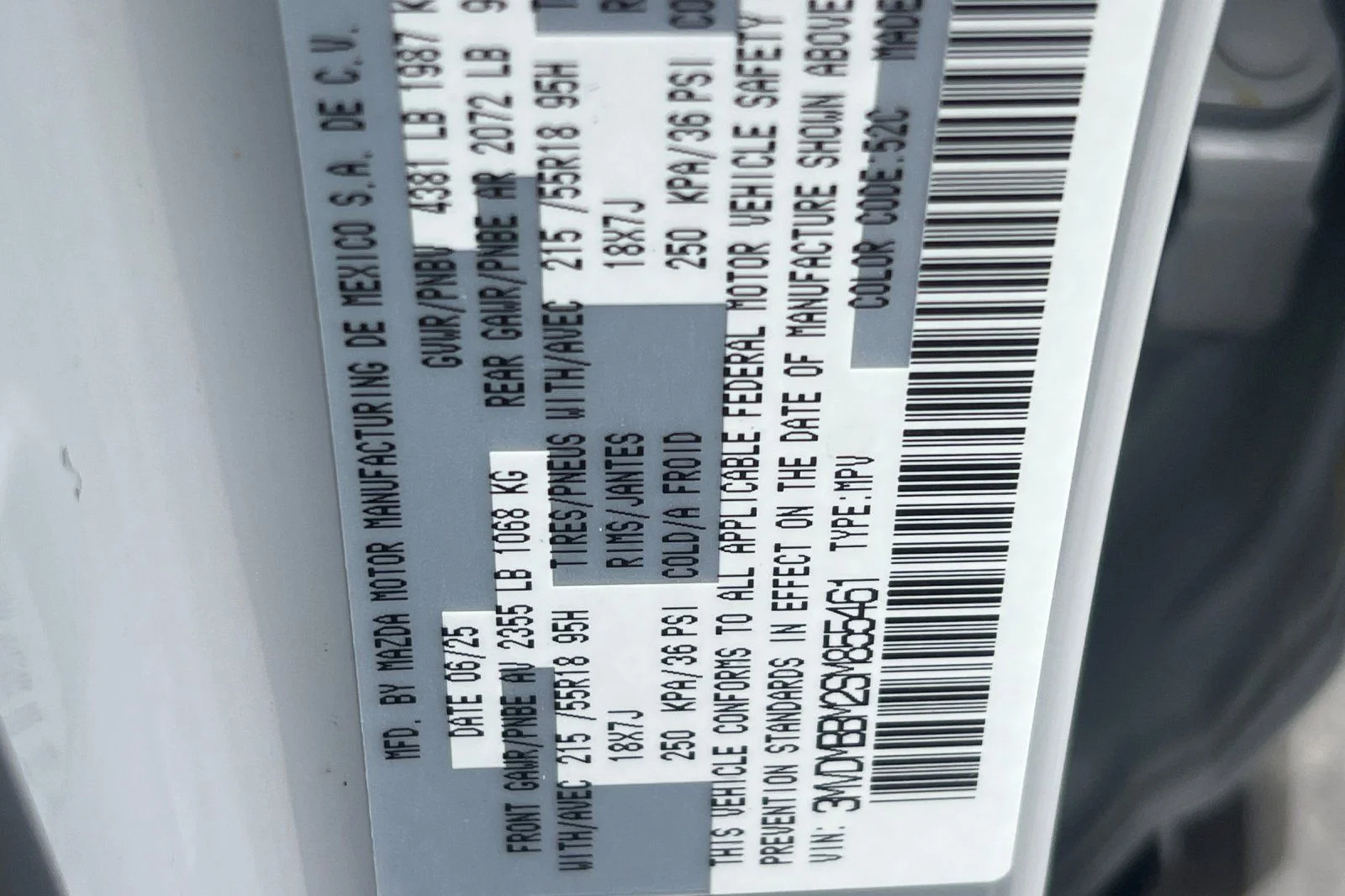 Certified Used 2025 Gray Mazda 2.5 S Select Sport image 26
