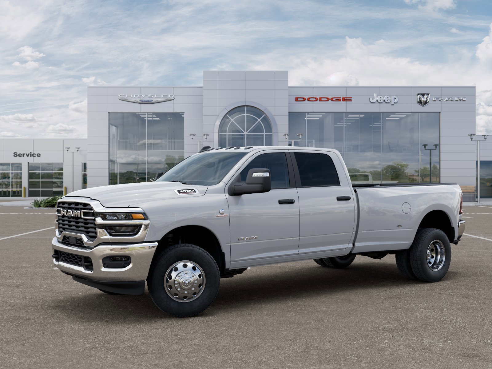 New 2026 Bright White Clearcoat RAM Big Horn image 2