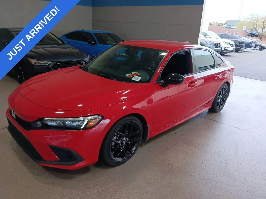 Certified Used 2023 Rallye Red Honda Sport image 1