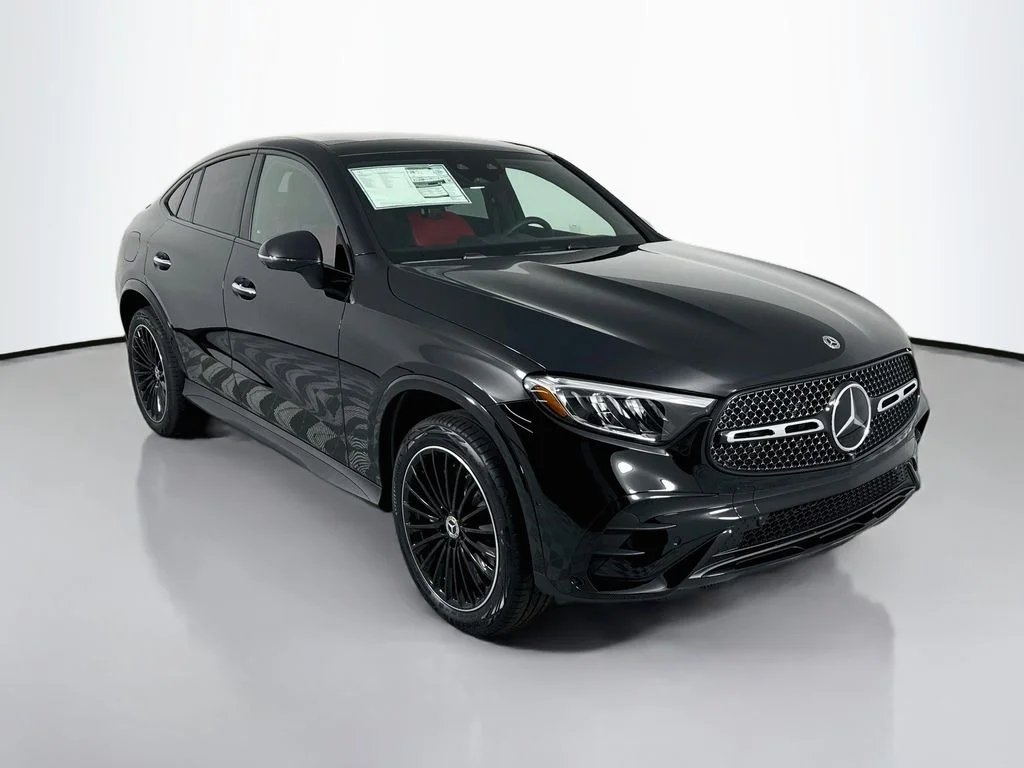 New 2026 Black Mercedes-Benz GLC 300 Coupe image 7