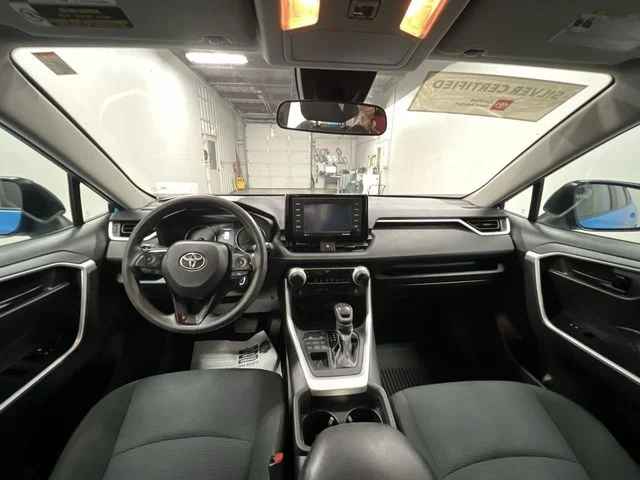 Certified Used 2021 Blue Toyota LE image 19