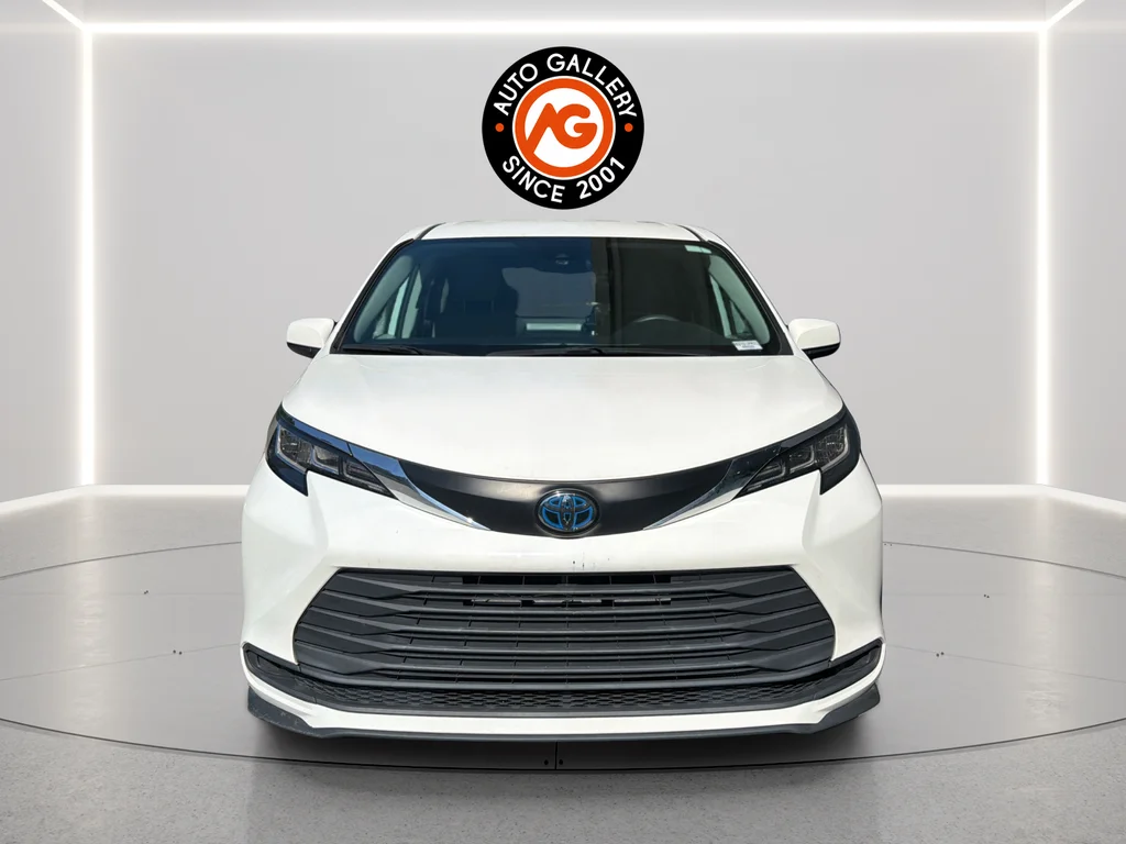 Used 2021 White Toyota LE image 2