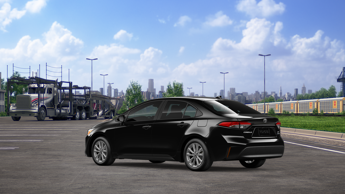New 2026 Midnight Black Metallic Toyota Hybrid LE image 6