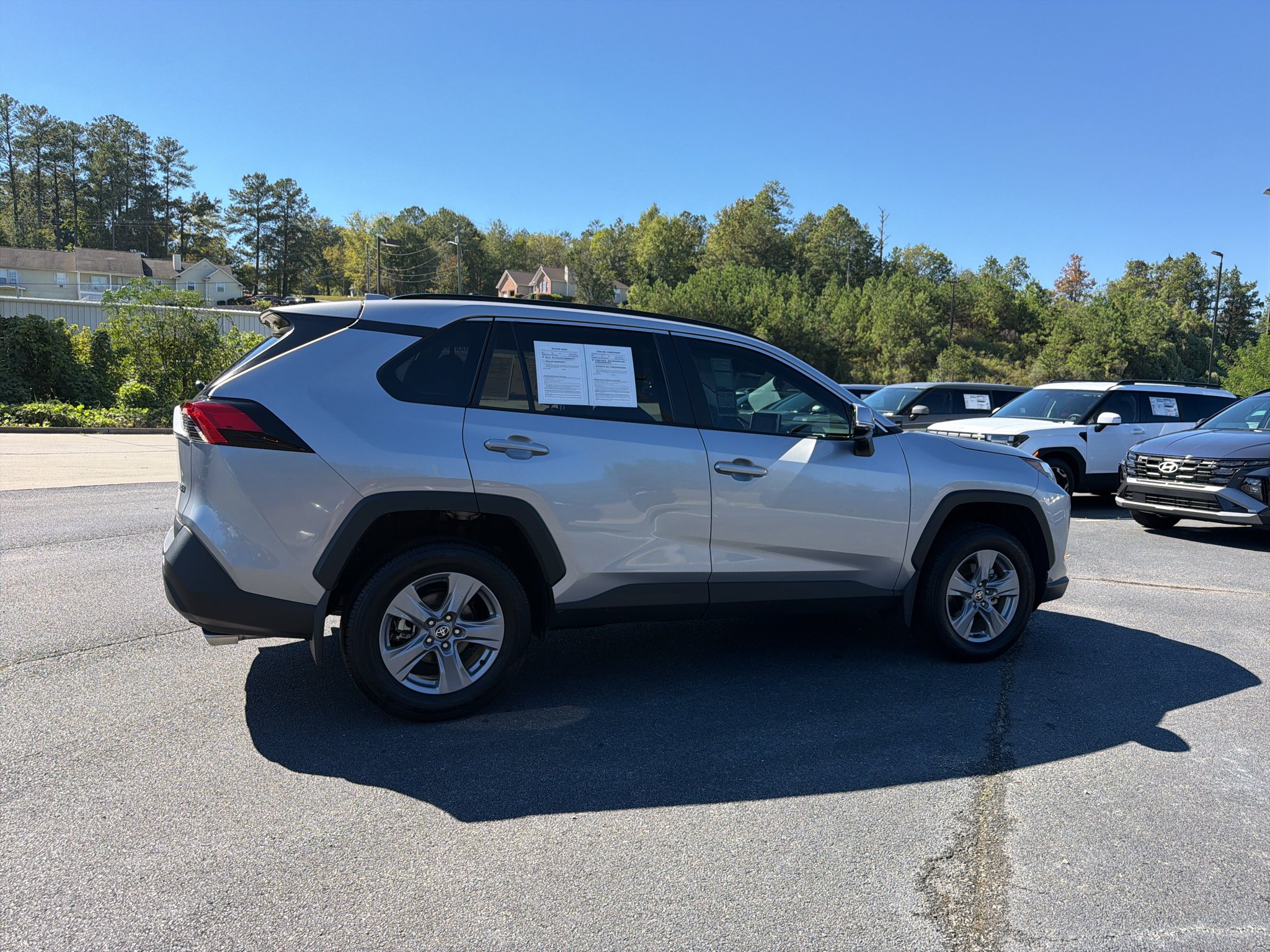 Used 2025 Silver Sky Metallic Toyota XLE image 7