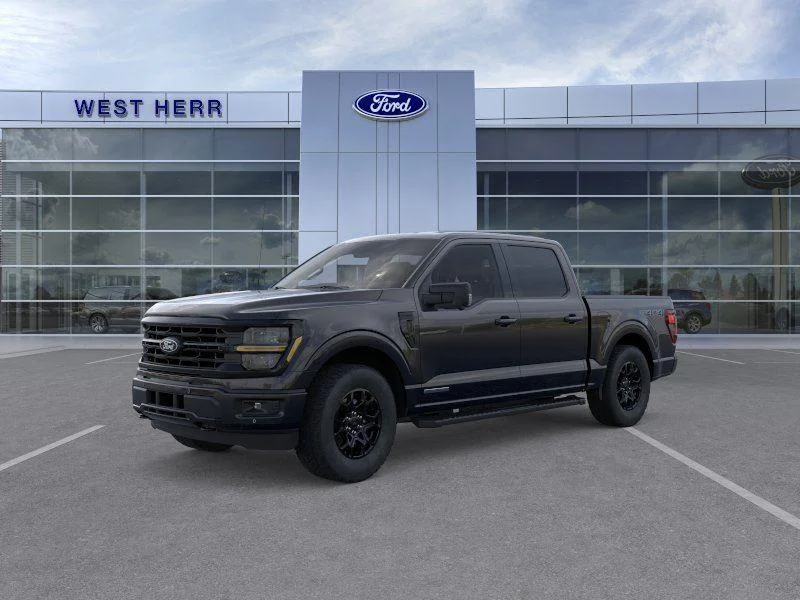 New 2026 Agate Black Metallic Ford XLT image 2