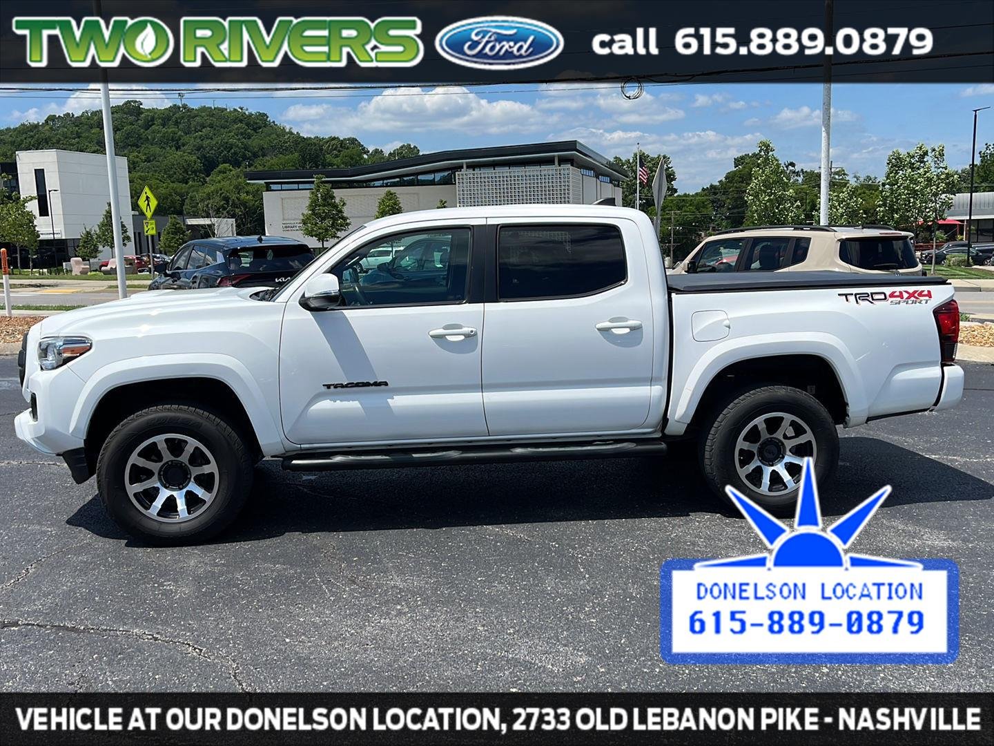 Used 2019 Super White Toyota TRD Sport image 6
