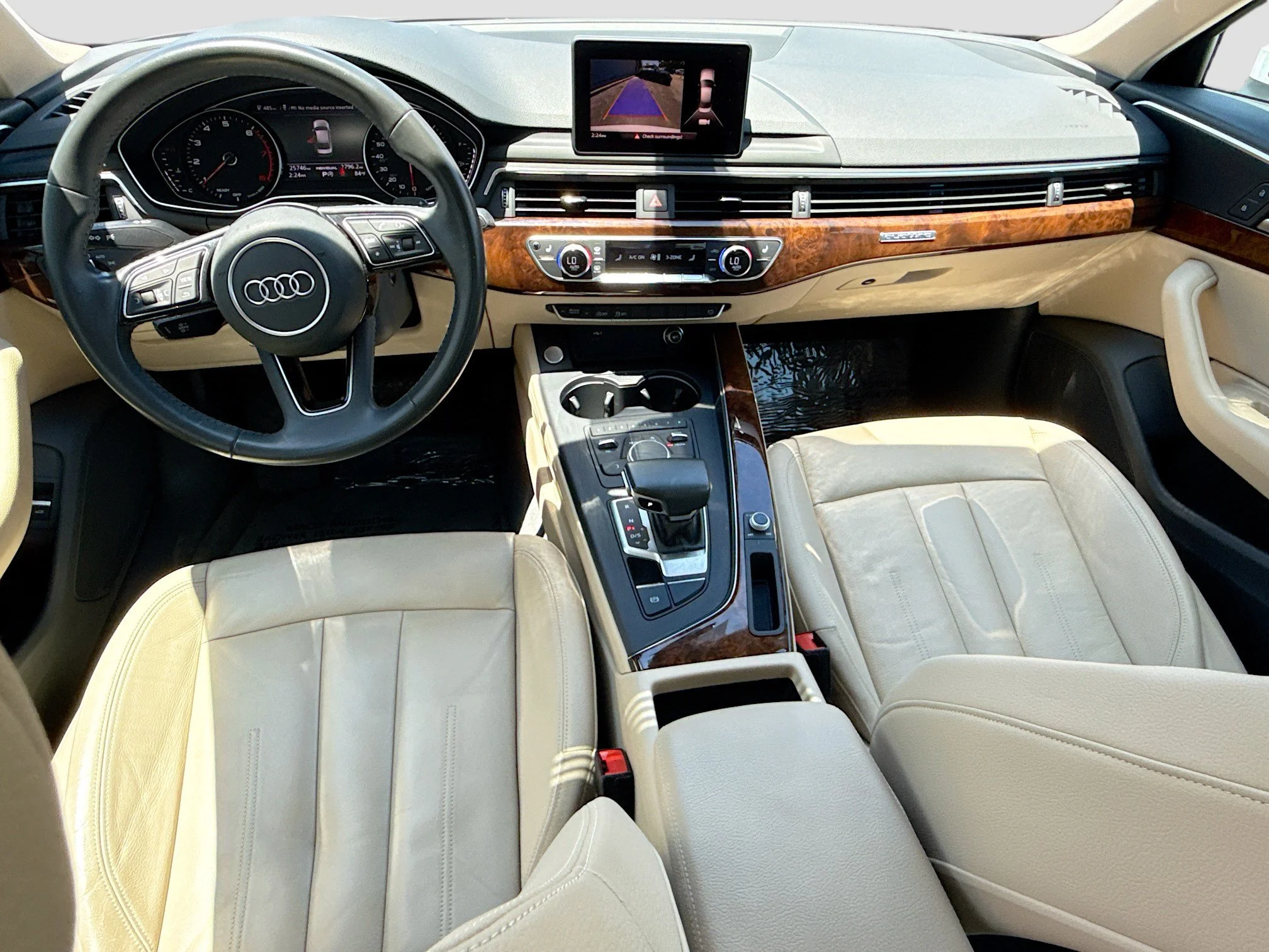 Used 2019 Glacier White Metallic Audi Premium image 14