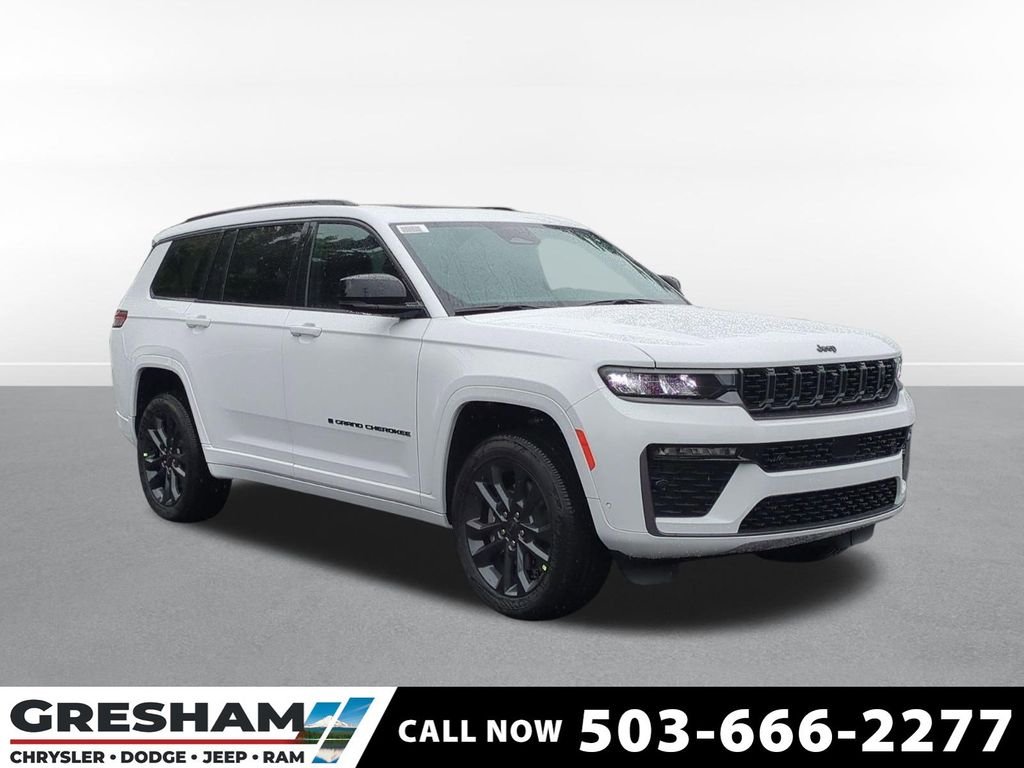 New 2026 Bright White Clear-Coat Exterior Paint Jeep Limited image 1
