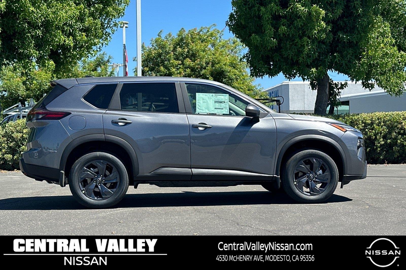 New 2026 Gun Metallic Nissan SV image 3